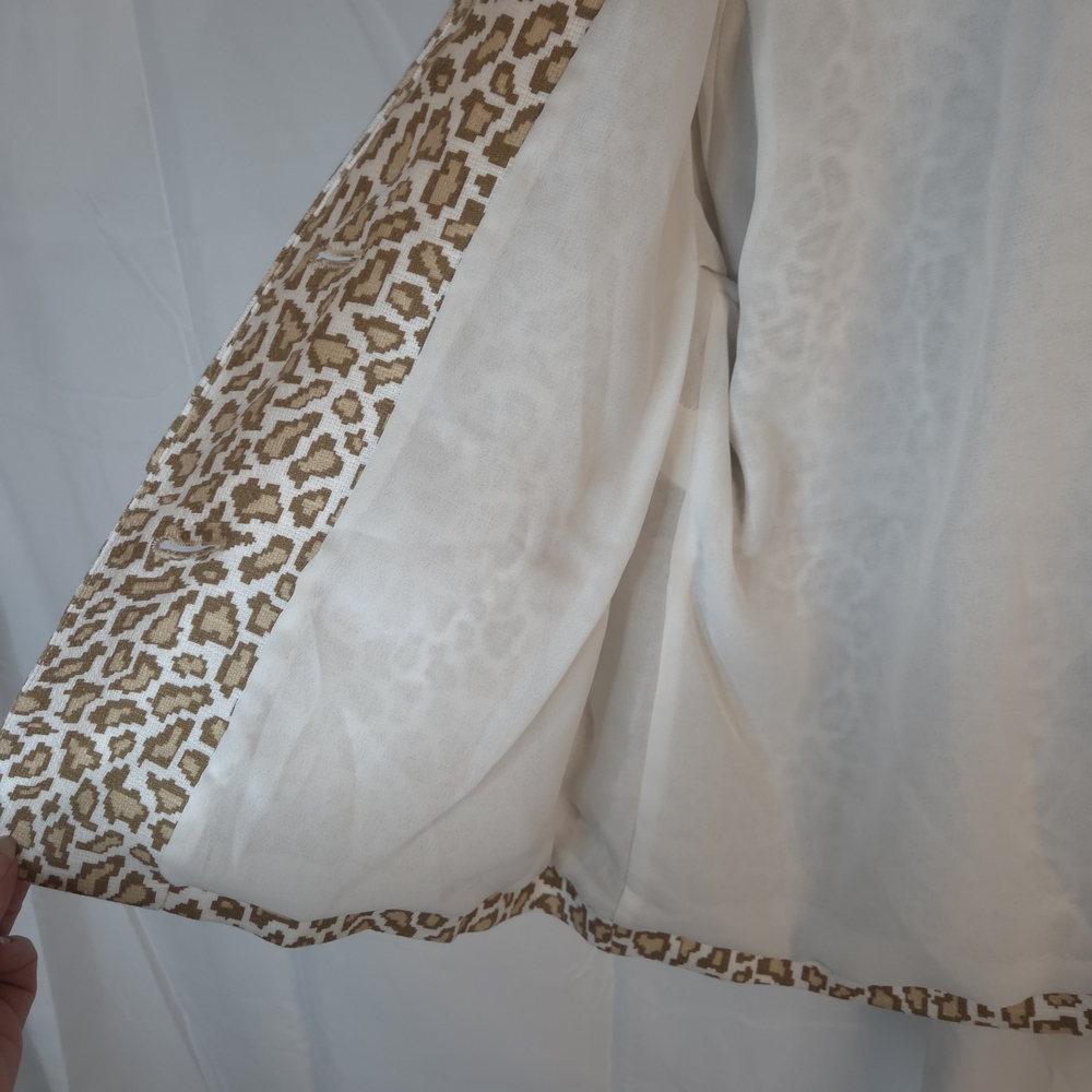 Pendleton Women's Leopard Print Lined Lightweight… - image 4